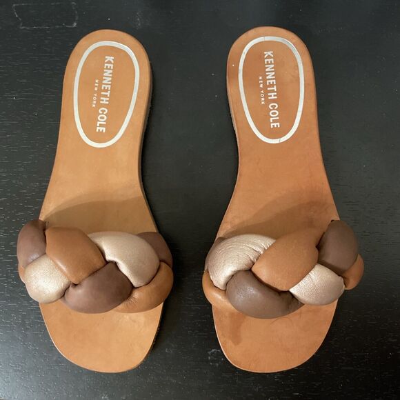 Kenneth Cole | Women | Shoes | Nellie Braid Slide | Rosegold | US6 | New… - Picture 1 of 6